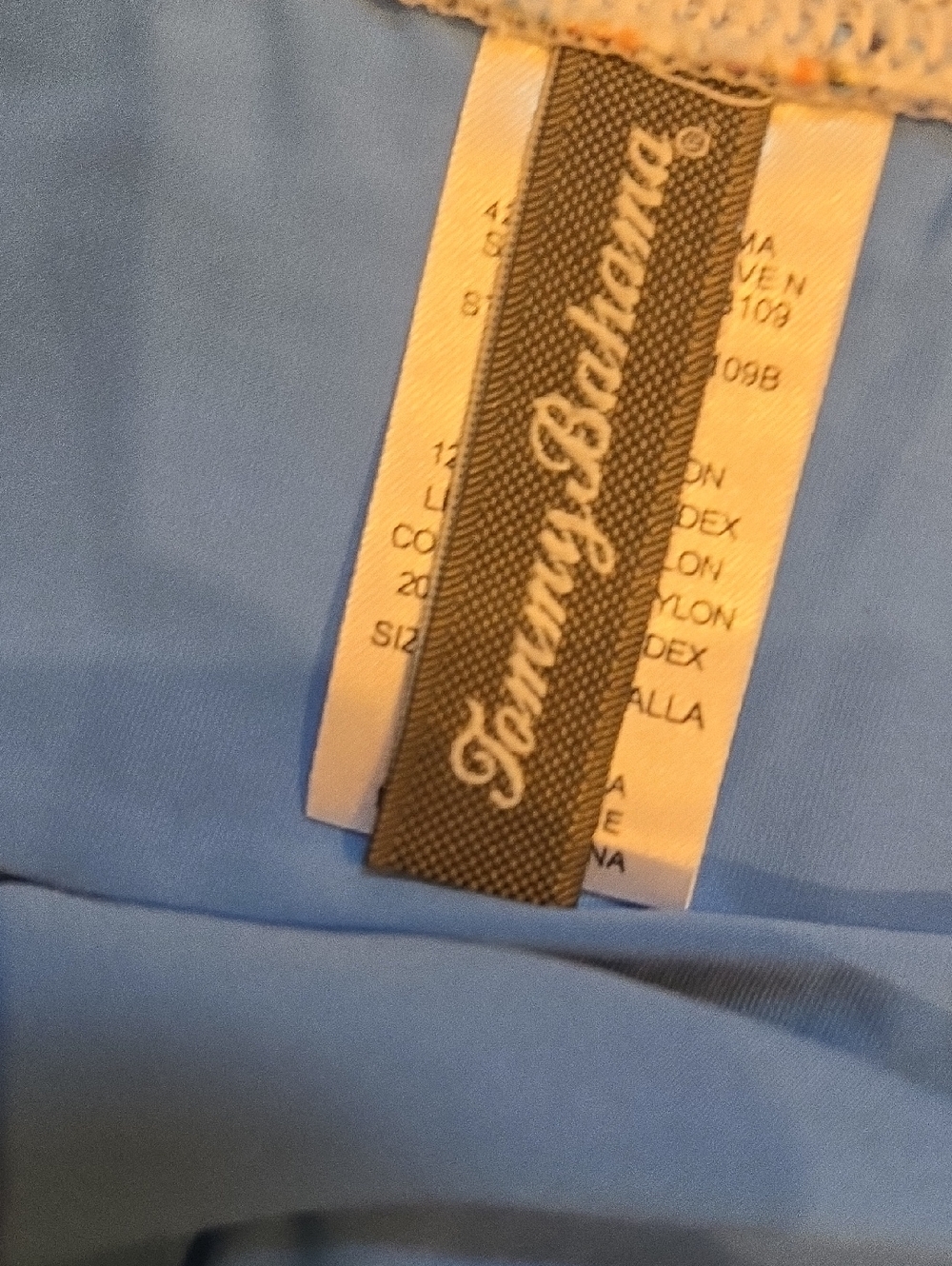 Tommy Bahama Design Print Tie Wrap Swim Skort - Picture 2 of 8